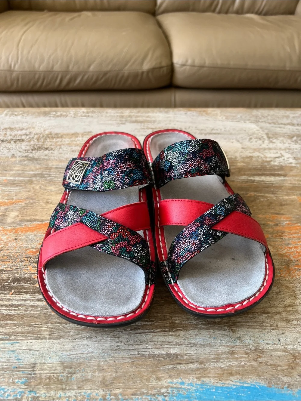 Alegria Victoriah Sandals Size 39/8-8 1/2